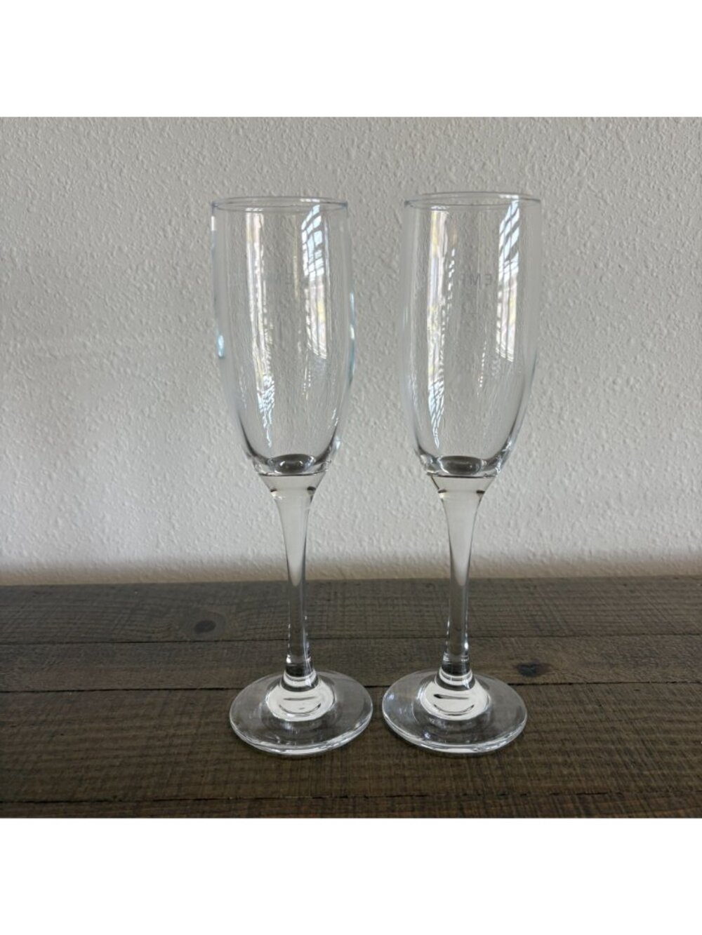 Empress 1908 Gin Champagne Flute Glass Set of 2 Glasses Promotional - Picture 3 of 7
